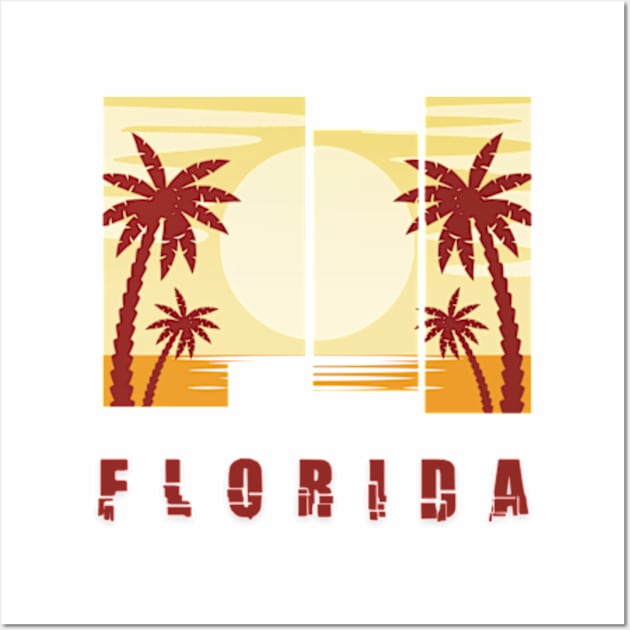 Florida Wall Art by Luxefit